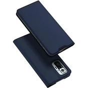 Nikcorp Preklopna torbica etui ovitek denarnica za Xiaomi Redmi Note 11 4G z žepki za kartice in stojalom mornarsko moder