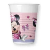 PLASTICNE CAŠE MINNIE MOUSE 8 KOM
