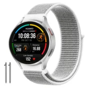 Pašček za uro HUAWEI Watch GT Runner 2, najlonski, močan, 20 mm, siv