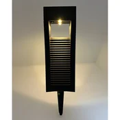 LED solarna lampa 2xLED/1,2V 200 mAh IP44 crna
