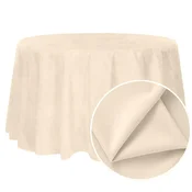 shumee Okrogel prt, mat žamet, 320 cm, krem