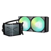 TRYX PANORAMA SE AiO Vodno Hlajenje CPU 240 mm ARGB – Crno
