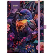 Blok notes z elastiko animals bird b5 tp črt 96l PROMOCIJA