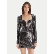 Bardot Cocktail obleka Marlena 60120DB Siva Regular Fit