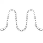 VEVOR Verižna veriga 8 mm x 28 m pocinkana galvanizirana ogljikovo jeklo
