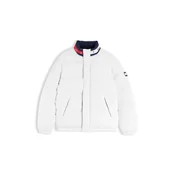 Tommy Jeans Zimska jakna Vail Flag DM0DM23728 Kremna Regular Fit