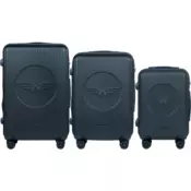 SWALLOW, Set od 3 Wings ABS+ kofera (L,M,S) TAMNO ZELENA