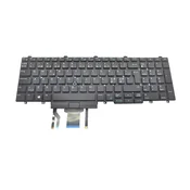 Keyboard Dell Latitude E5550/E5570/5580/5590/Precision 7510/7520;backlit, trackpoint, big enter, P/N YGT4V, 2R2P6, MFKWK