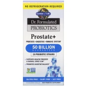 Garden of life dr. Formulirani probiotiki Prostate+ (moški probiotiki), 50 milijard CFU, 15 sevov, 60 rastlinskih kapsul