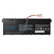 Acer Baterija za laptop A515, 15.2 V, 3030 mAh, Crna
