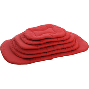 Flamingo Firenze ovalni krevet za pse - crveni 1 kom (A: 55cm B: 39cm C: 3cm)