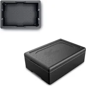 shumee Termo posoda za prevoz hrane, notranje dimenzije: 38x25x9,5cm, 9L