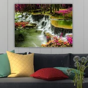 Wallity Dekorativna slika na platnu, 70x100cm, Šarena
