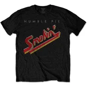 Humble Pie Smokin Vintage Black L Majica