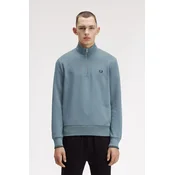 FRED PERRY HALF ZIP DUKS BLUE