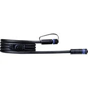 Paulmann Sistem razsvetljave Plug&Shine priključni kabel 200 cm Paulmann 93926 črne barve 24 V
