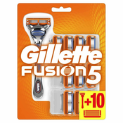 Gillette britvica Fusion5 + 10 glav za britje