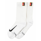 Čarape za tenis Nike Multiplier Crew 2PR Cushion - white/white