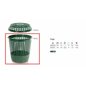 Prosperplast Vrtna košara z odprtinami GREEN CAGE 60l IKO