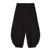 Bershka Hlače mokka / temno rjava