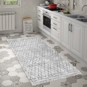 Aberto Design Tepih 100x200cm Sivi