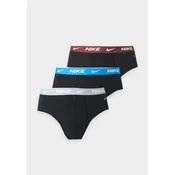 NIKE Underwear Spodnje hlačke azur/kostanj rjava/siva/črna