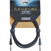 RockBoard Flat Instrument Cable Black 300 cm straight/straight