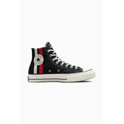 Tenisice Converse Chuck 70 za muškarce, boja: crna, A07441C