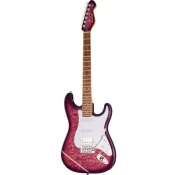 Mooer MSC20 Pro Prune Purple elektricna gitara