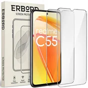 Overboard 2x kaljeno steklo za Realme C55, 9H trdo steklo, steklo