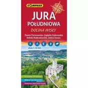 Mapa turystyczna Jura Poludniowa 1:50 000