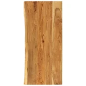 Vrh za kupaonski ormaric od bagremovog drva 140x52x3,8 cm