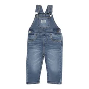 LEVIS  Hlače z naramnicami MY FIRST moder denim