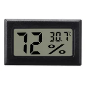 INF Mini LCD higrometer/termometer siv, (21265137)