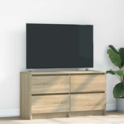 TV ormaric boja hrasta 100x35x54 cm od konstruiranog drva