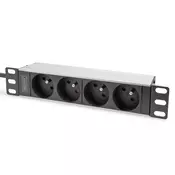 Digitus DN-95418-FR jedinica za distribuciju elektricne energije (PDU) 4 uticnice naizmjenicne struje 1U