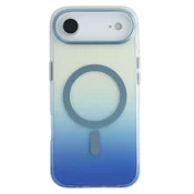 CELLECT Magnetski silikon case iPhone Air plavo-proziran