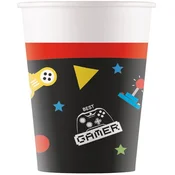 Procos Papirnati lončki za igralno konzolo GAME 200ml 8 kosov.