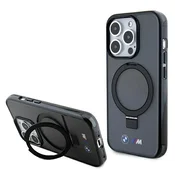 1 to 3 BMW HARDCASE RING STOJALO ZA IPHONE 15 PRO 6.1 ZA MAGSAFE S FUNKCIJO