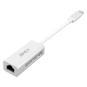 LINQ LinQ, RJ45 Ethernet adapter Konica USB-C, Srebrna, (5000191869)