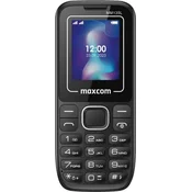 shumee Mobilni telefon MAXCOM Classic MM135 v svetlo črni in modri barvi