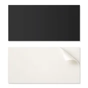 shumee Samolepilna vinilna plošča - stenska dekoracija za pisarno 120x60 cm temno grafitne barve
