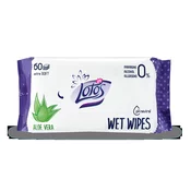 Lotos Vlažne maramice, 60 komada, Aloe vera