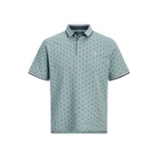 JACK & JONES Majica JPRPAULOS PLAY  turkizna / dimno modra