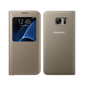 SAMSUNG preklopna torbica za Galaxy S7 edge (EF-CG935PFEGWW), zlata