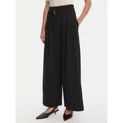 Marella Palazzo hlače Bondeno 2523136011 Črna Relaxed Fit