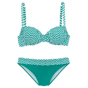 JETTE Bikini  siva / bela
