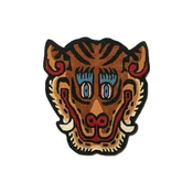 Volnena preproga Bongusta Tiger Face 92 x 100 cm