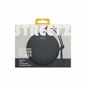 Bluetooth zvucnik, STREETZ CM763, IPX7, mikrofon, crni