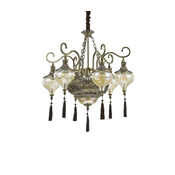 Ideal Lux - Lestenec na vrvici HAREM 9xE27/60W/230V